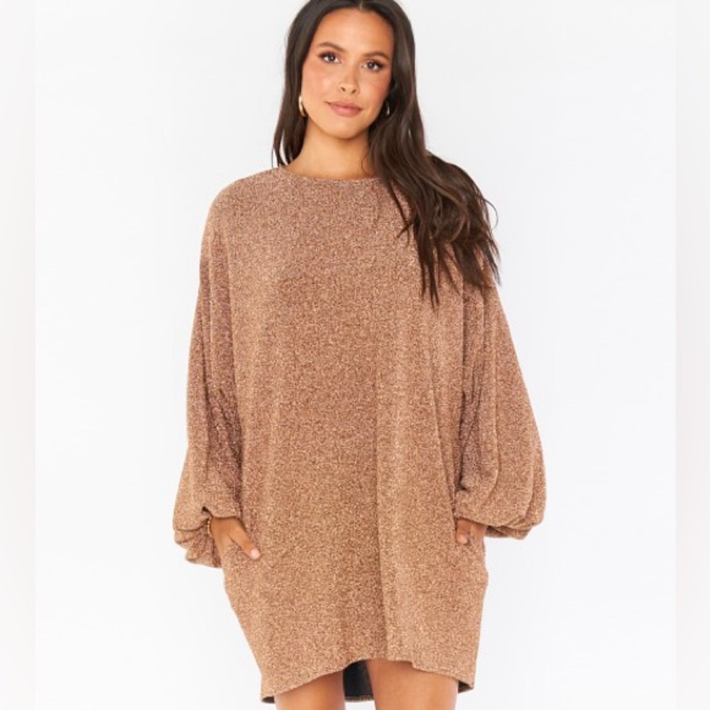 Show Me your Mumu Sure Thing metallic dress - Picture 3 of 7